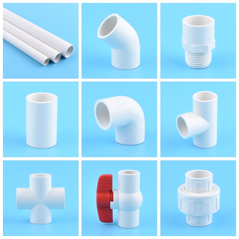 Aquarium Fish Ball - Conector de Tubo PVC 20~50mm Branco