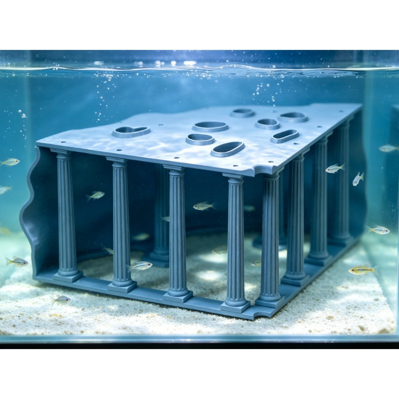 Aquarium Fish Bridge - Ornamento de Aquário Coluna Romana em
