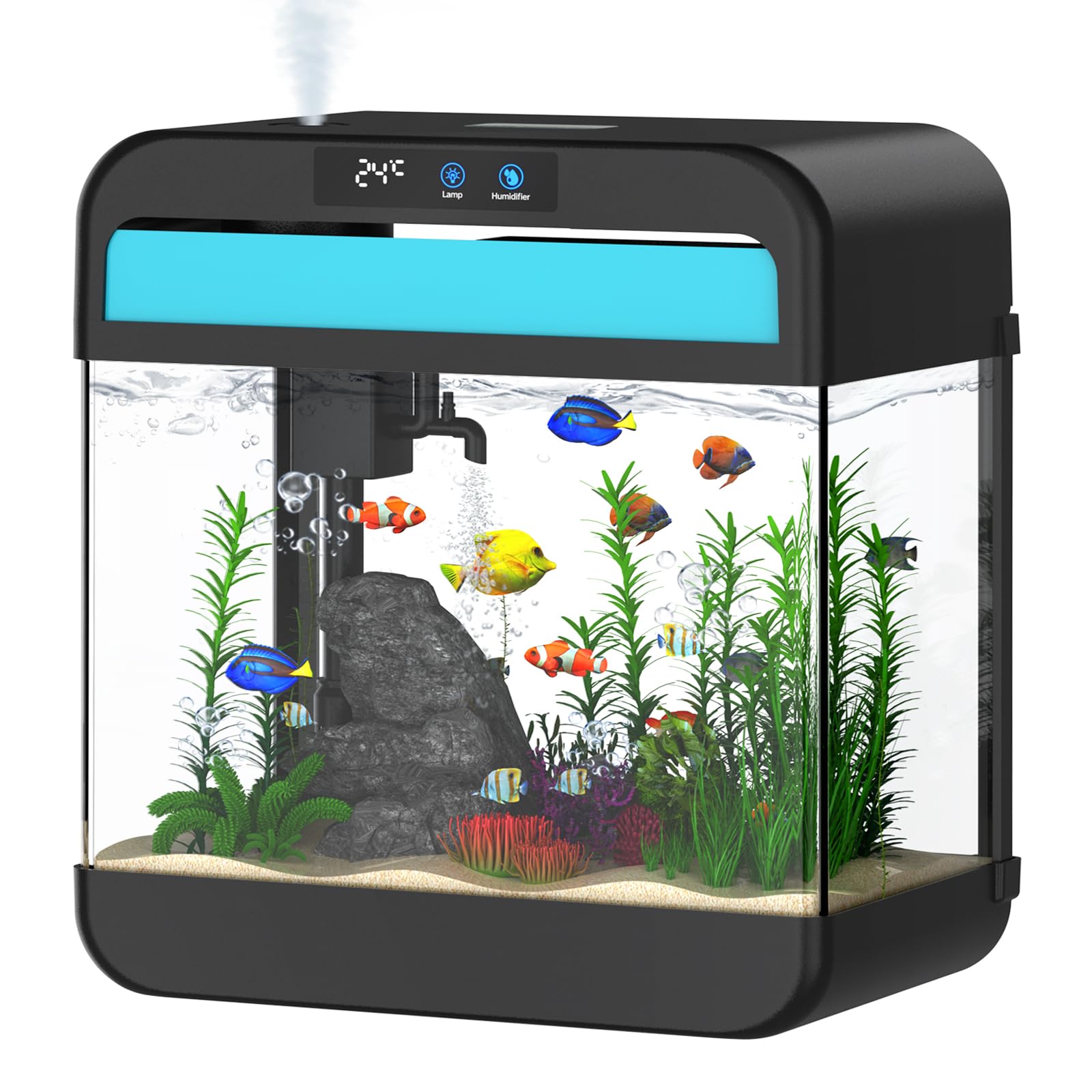 Aquarium Auto Top Off - Aquário Moderno Inteligente com Vidro Grosso,