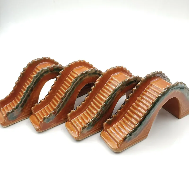Aquarium Fish Bridge - Resina cerâmica jade ponte decoração do