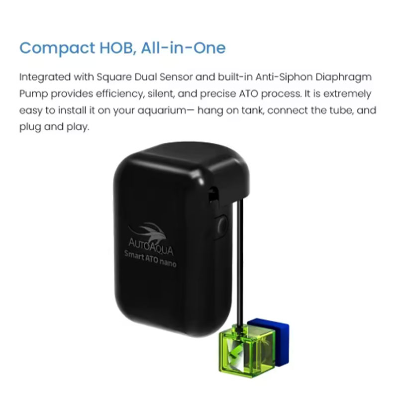 AUTOAQUA Smart ATO Nano HOB SA - Aquarium Auto Top Off avaliação e preço
