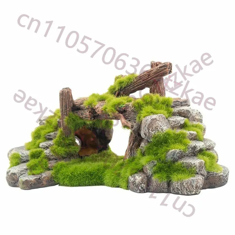 Ornamento Criativo de Resina p - Aquarium Fish Bridge avaliação e preço
