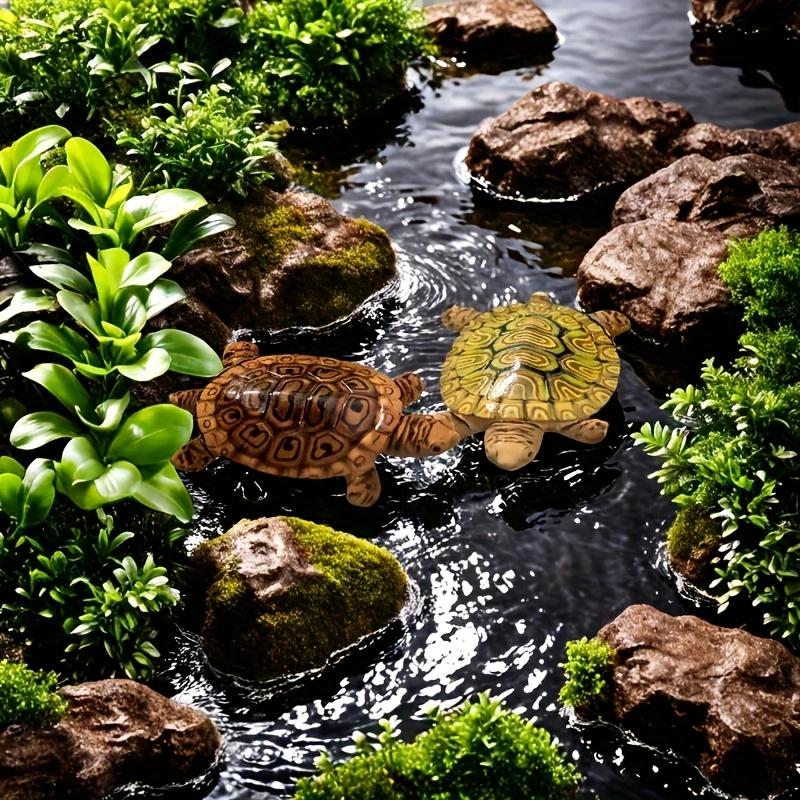 6 Mini Estátuas de Tartaruga p - Aquarium Fish Small avaliação e preço