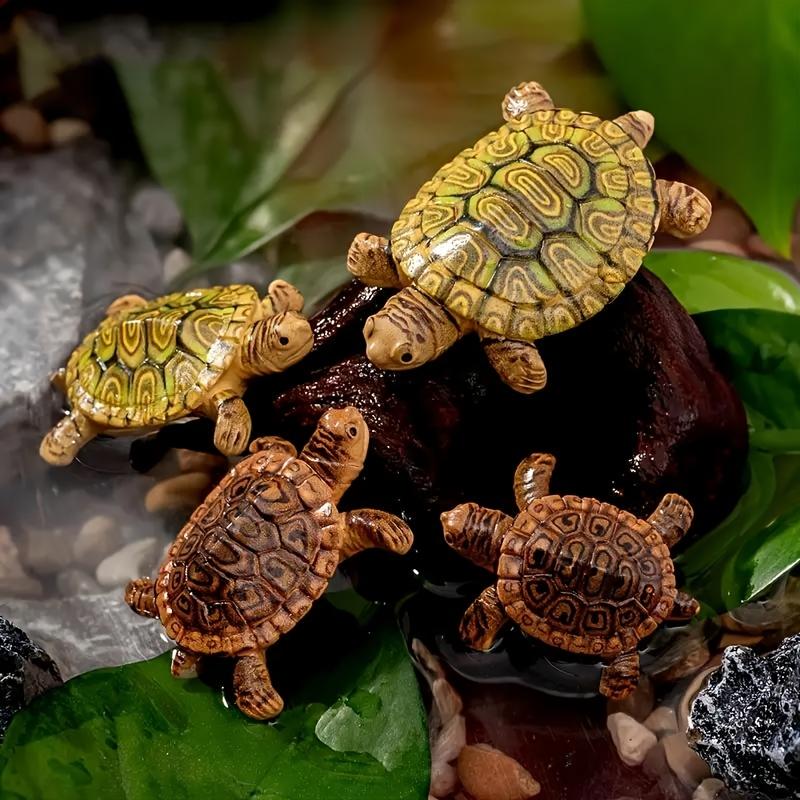 6 Mini Estátuas de Tartaruga p - Aquarium Fish Small avaliação e preço