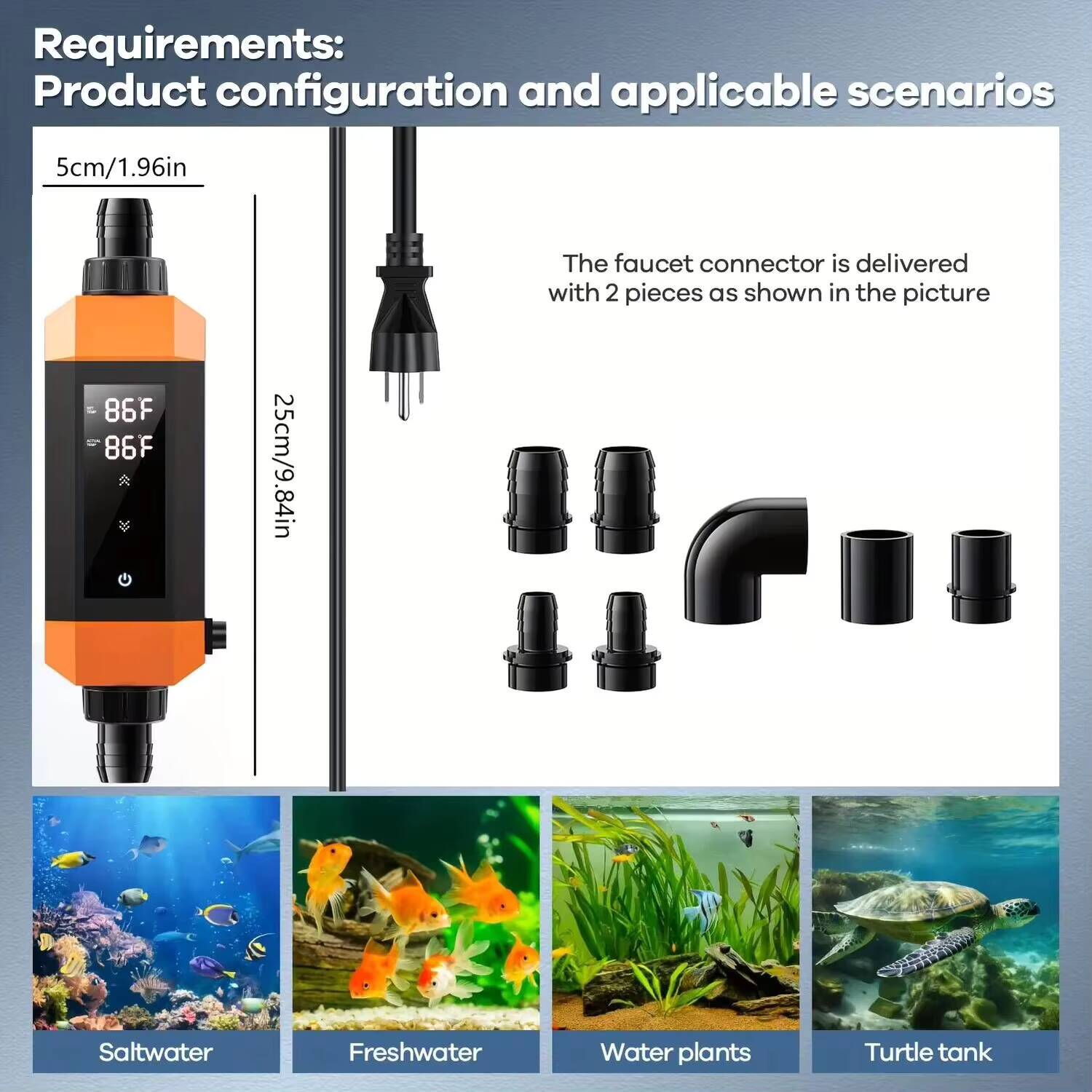 220v de alta potência tanque d - Aquarium Heater Submersible avaliação e preço