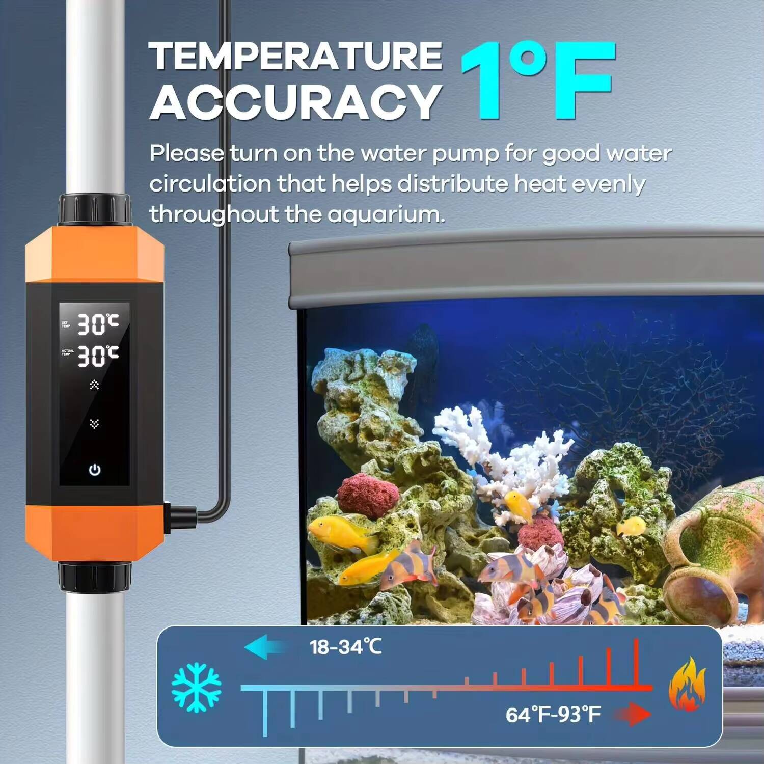 220v de alta potência tanque d - Aquarium Heater Submersible avaliação e preço