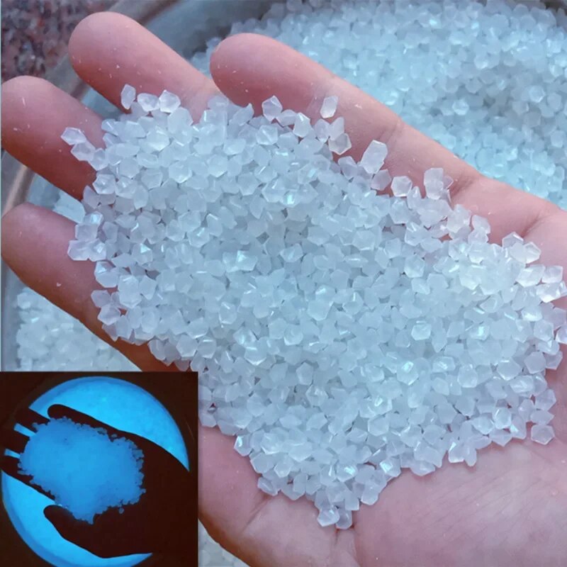 1000 pçs 3-5mm areia luminosa  - Aquarium Fish Guppy avaliação e preço