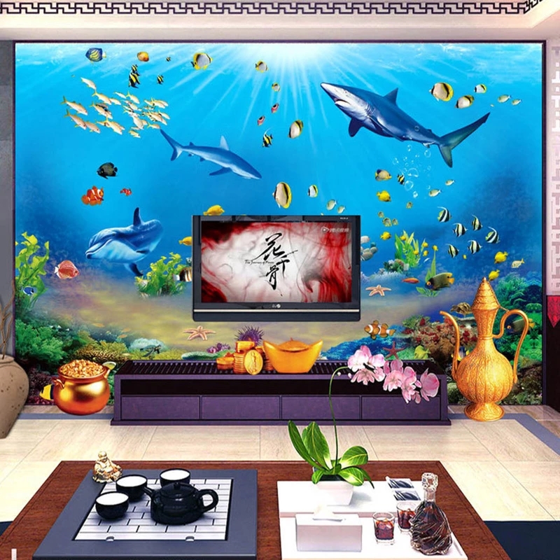 Papel de parede personalizado  - Aquarium Fish Wallpaper Hd avaliação e preço