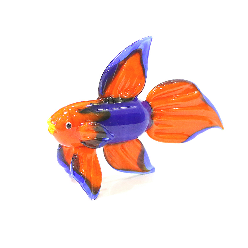 Estatueta artesanal de peixes  - Aquarium Fish Glass avaliação e preço
