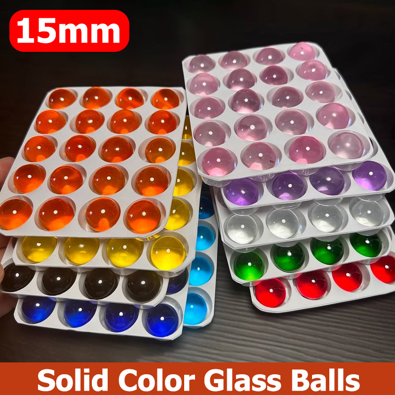 10/20 pçs bolas de vidro de co - Aquarium Fish Ball avaliação e preço