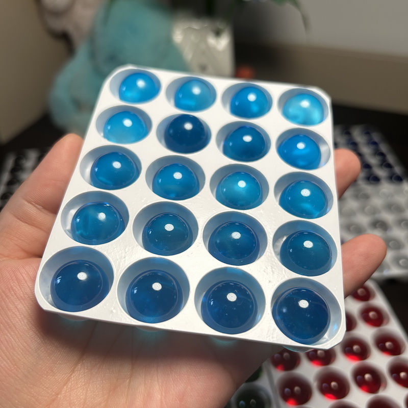 10/20 pçs bolas de vidro de co - Aquarium Fish Ball avaliação e preço
