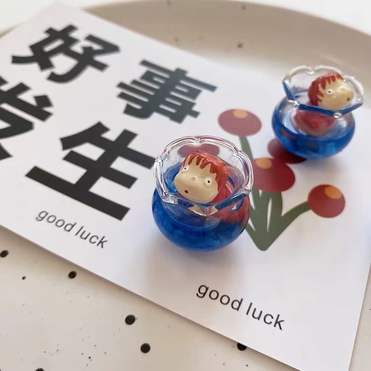 Ímã de Geladeira Studio Ghibli - Aquarium Fish Guppy avaliação e preço