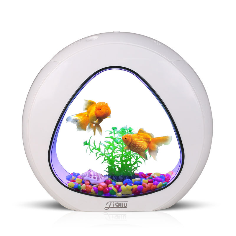 Jialu criativo desktop tanque  - Aquarium Fish Delivery avaliação e preço