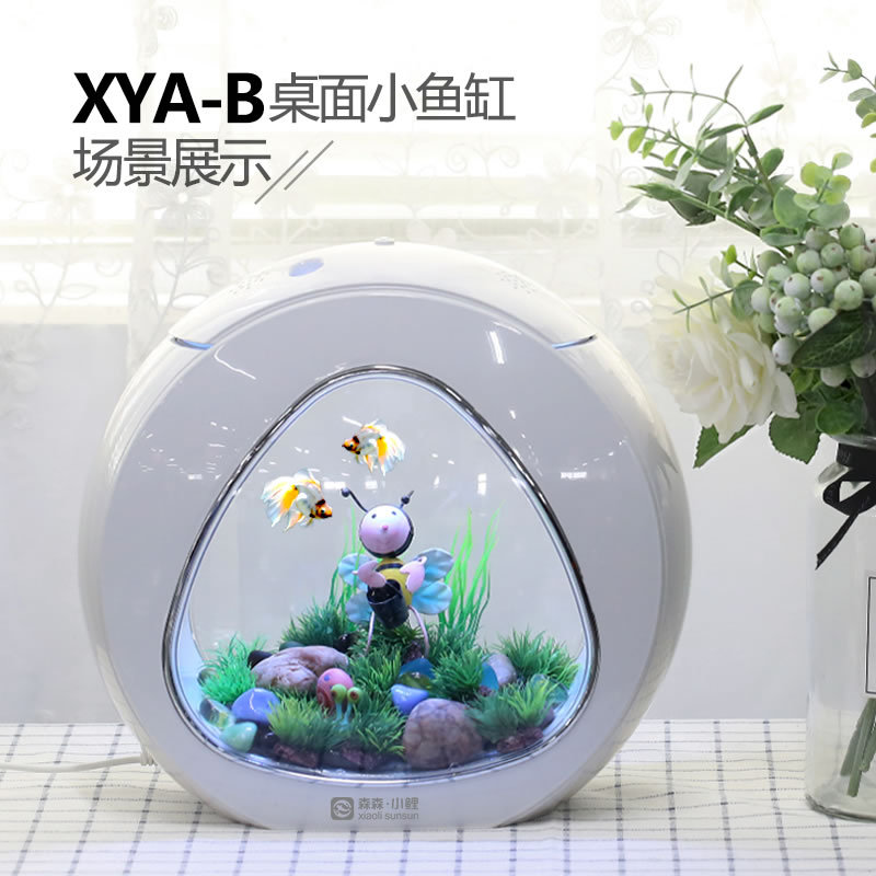 Jialu criativo desktop tanque  - Aquarium Fish Delivery avaliação e preço
