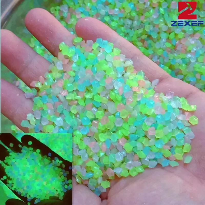 1000 pçs 3-5mm areia luminosa  - Aquarium Fish Guppy avaliação e preço