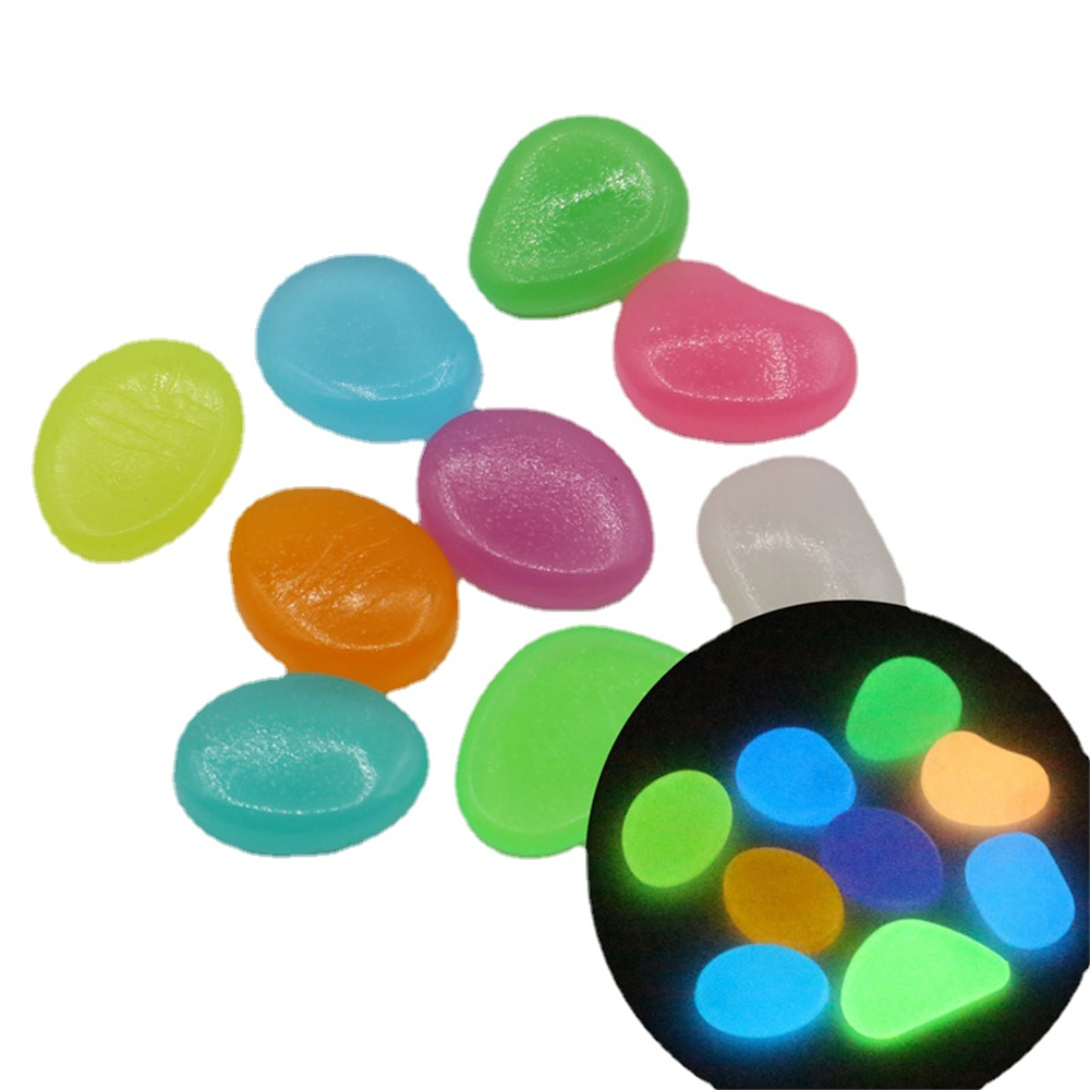 50 pçs pedra luminosa fluoresc - Aquarium Fish Guppy avaliação e preço