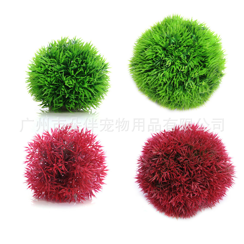 Simulação Grass Ball Decoração - Aquarium Fish Ball avaliação e preço