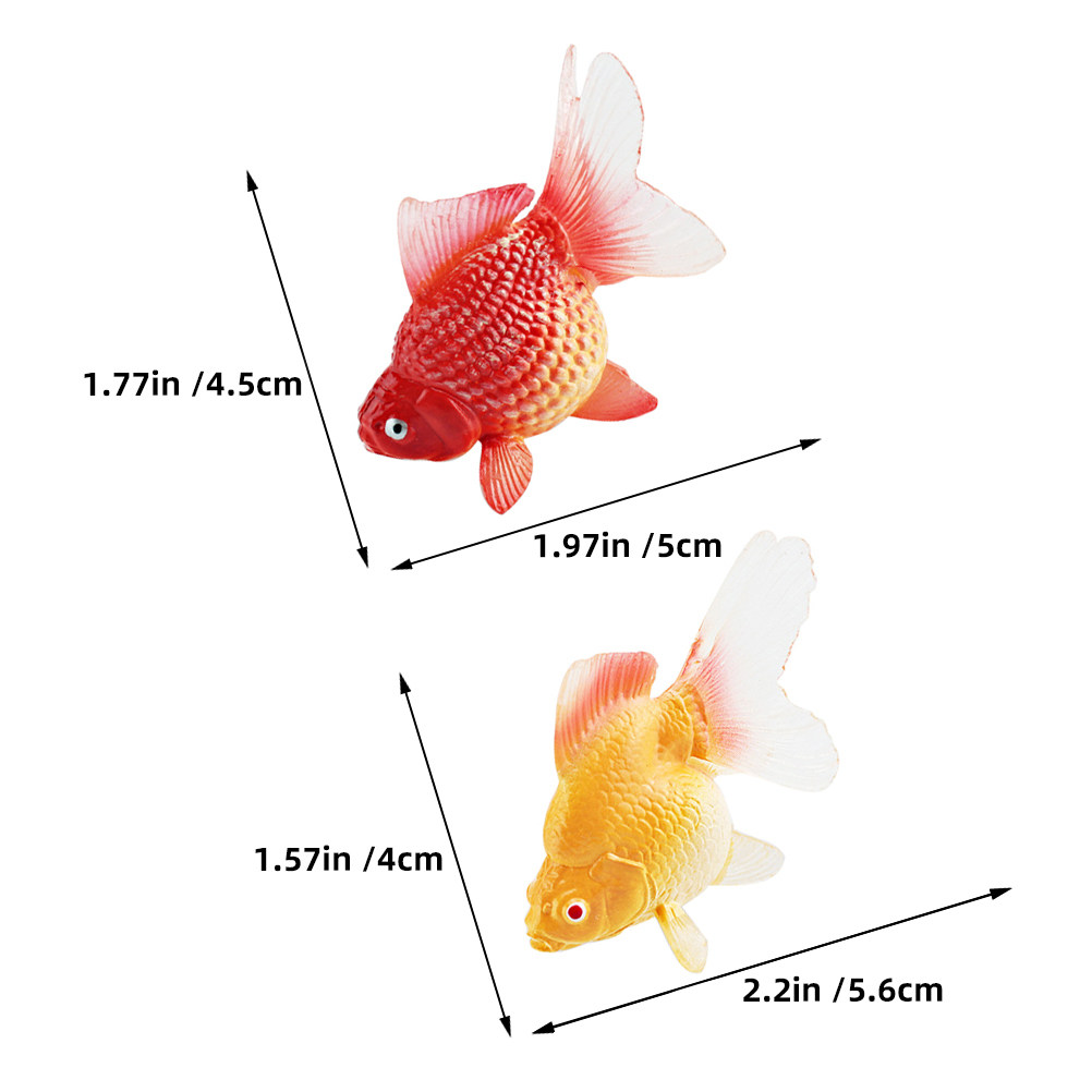 3 Peças de Peixes Dourados Min - Aquarium Fish Small avaliação e preço