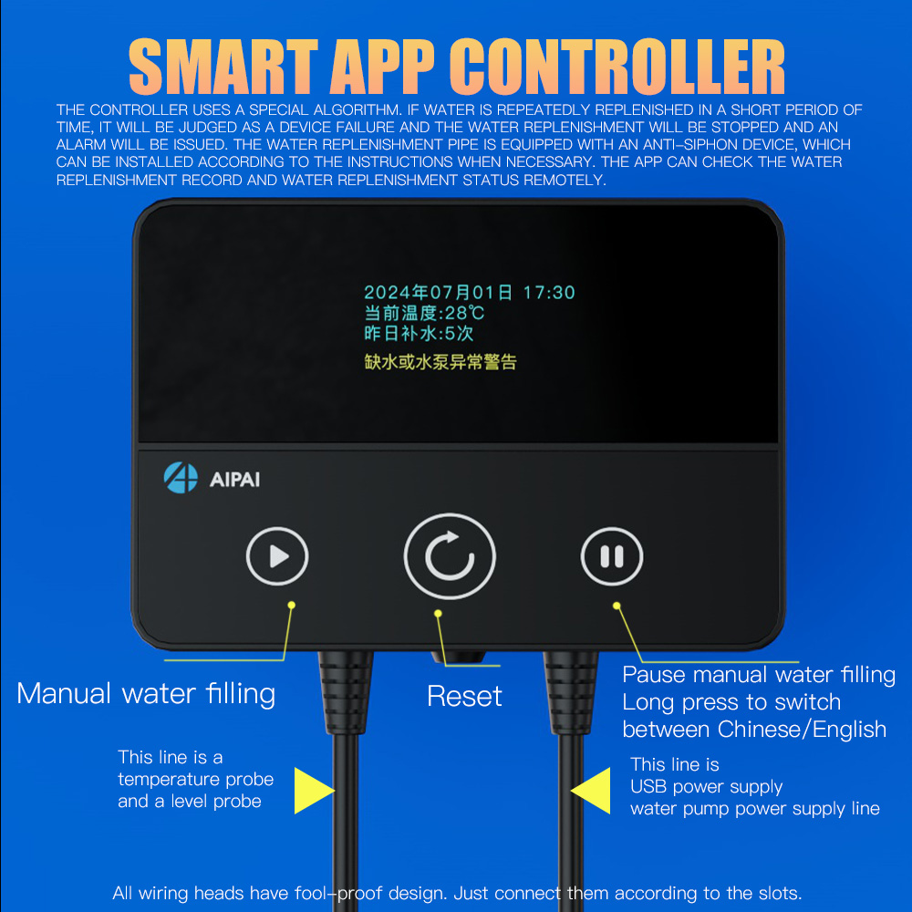 Sistema inteligente AIPAI ATO  - Aquarium Auto Top Off avaliação e preço