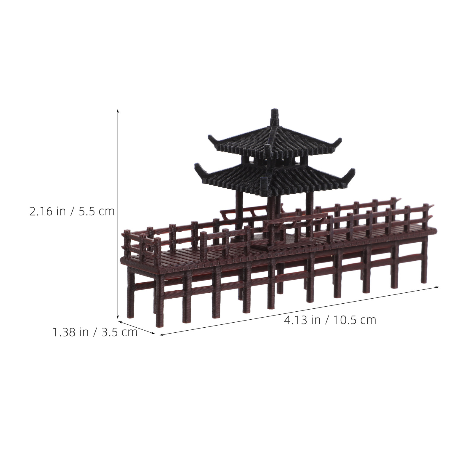 Mini Escultura de Ponte de Pav - Aquarium Fish Bridge avaliação e preço