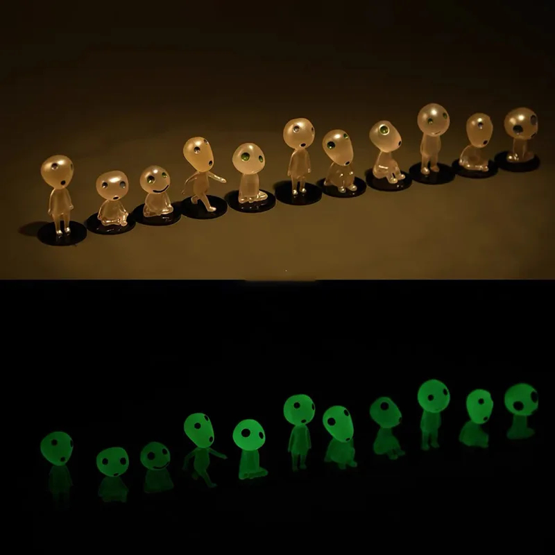 Mini Figuras de Elfos Luminoso - Aquarium Fish Guppy avaliação e preço