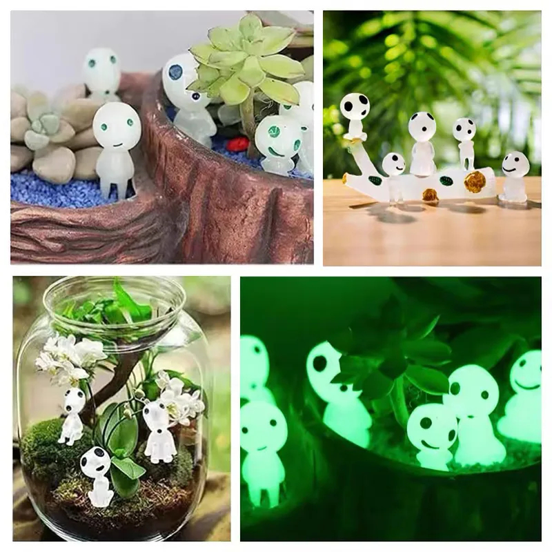 Mini Figuras de Elfos Luminoso - Aquarium Fish Guppy avaliação e preço