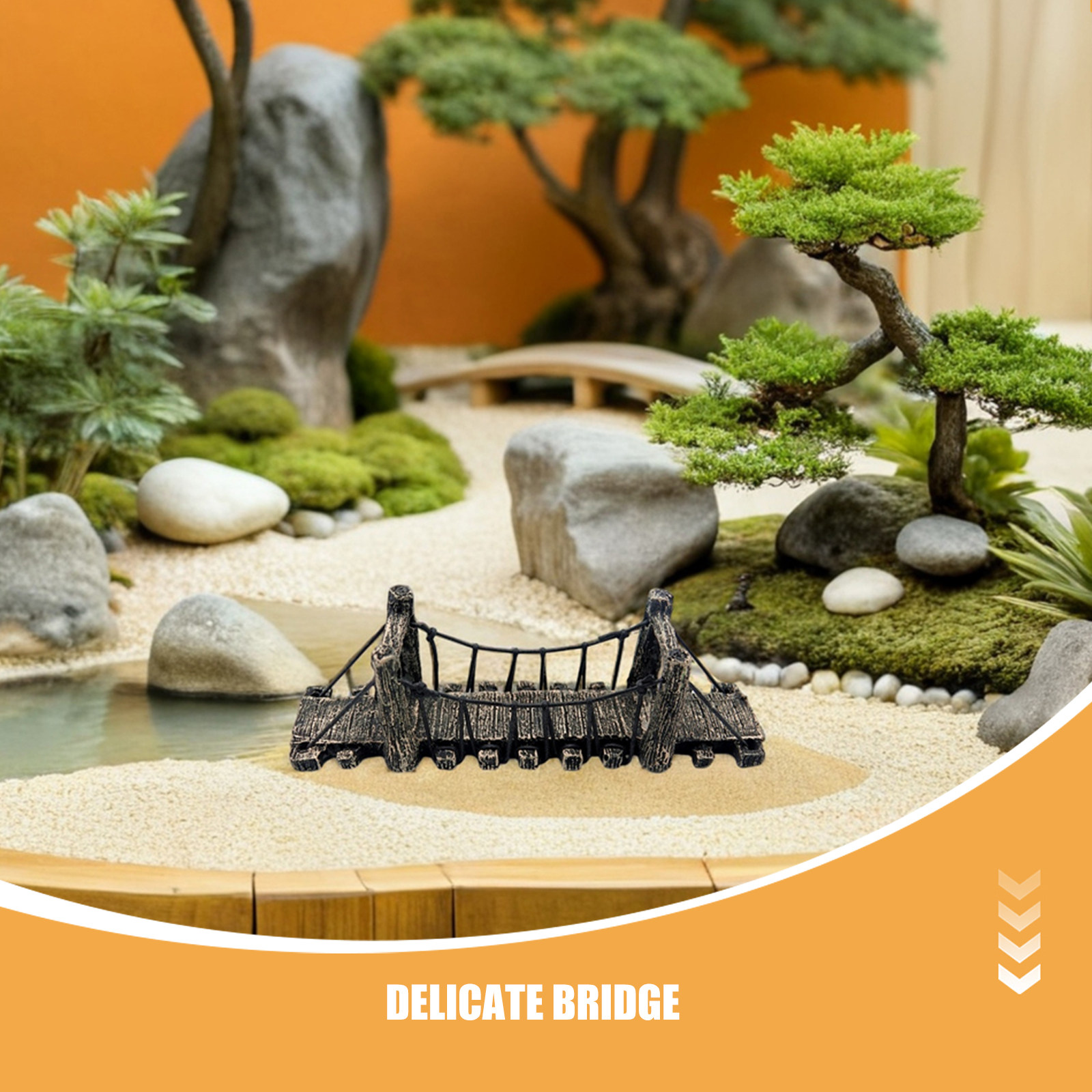 2 Peças de Ornamentos Artifici - Aquarium Fish Bridge avaliação e preço