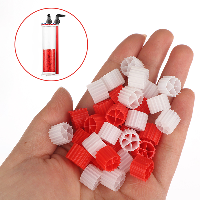 1PC Wihte Red K1 Mídia Filtran - Aquarium Fish Ball avaliação e preço